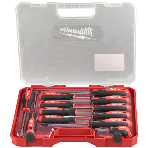 Milwaukee 12 Piece Tri-Lobe Screwdriver Set 4932472003