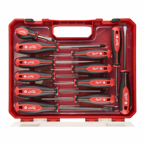 Milwaukee 12 Piece Tri-Lobe Screwdriver Set 4932472003