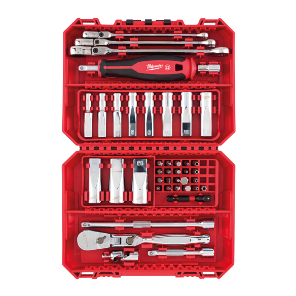 Milwaukee 42 Piece 1/4" Ratchet, Driver & Socket Set  4932498382