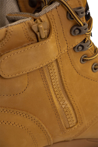 Beeswift S3 Waterproof Side Zip Boot Tan/Brown CF68