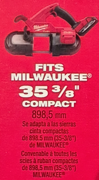 Milwaukee Extreme Thin Metal Compact Band Saw Blades 3PK 48390619