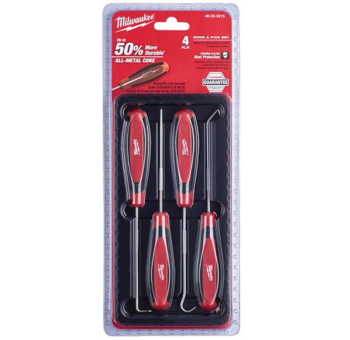 Milwaukee Mini Hook & Pick Set 4pc 48229215