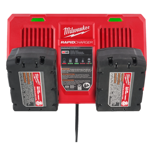 Milwaukee M18™DFC  Dual Bay Rapid Charger 4932472074