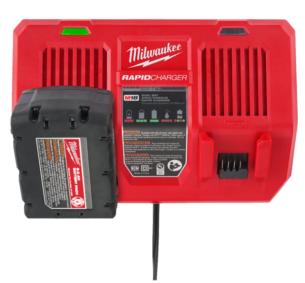 Milwaukee M18™DFC  Dual Bay Rapid Charger 4932472074