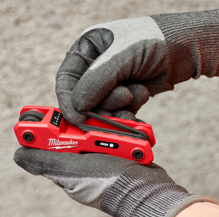 Milwaukee 8pc Folding Metric Hex Key Set 4932480978 2