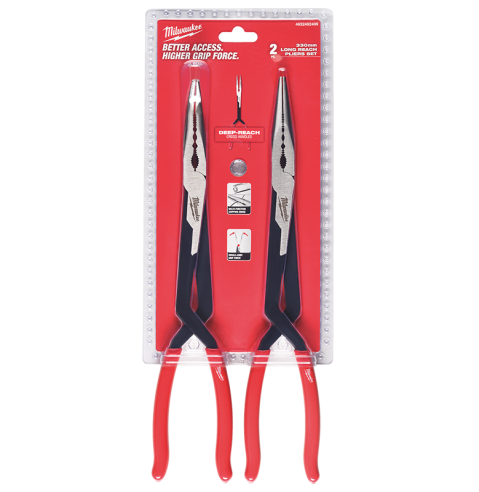 Milwaukee Long Reach Pliers 2pk 49232492499
