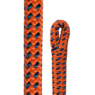 Splife 1E Tachyon Climbing Rope Orange/Blue 11.5mm x 35m Teufelberger