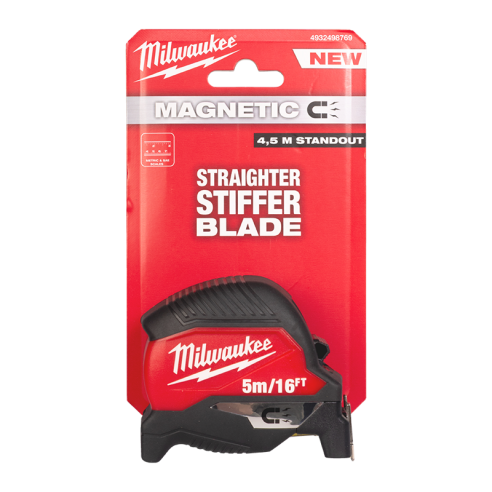 Milwaukee Gen 4 Premium Magnetic Tape 5m/16ft 4932498769