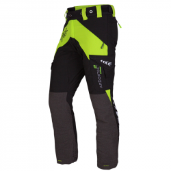Arbortec Breatheflex Ladies Type C Class 1 Chainsaw Trousers - Lime
