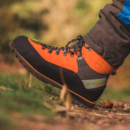 Scafell Lite Class 2 Chainsaw Boot - Orange