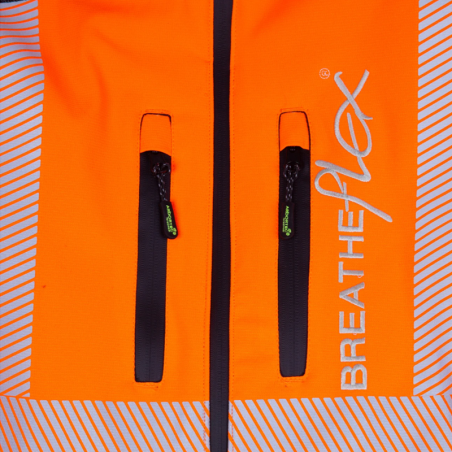 Arbortec - AT4000 Breatheflex Performance Work Jacket - Hi Vis Orange - 2020ppe