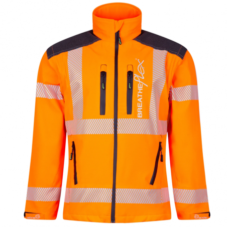 Arbortec - AT4000 Breatheflex Performance Work Jacket - Hi Vis Orange - 2020ppe