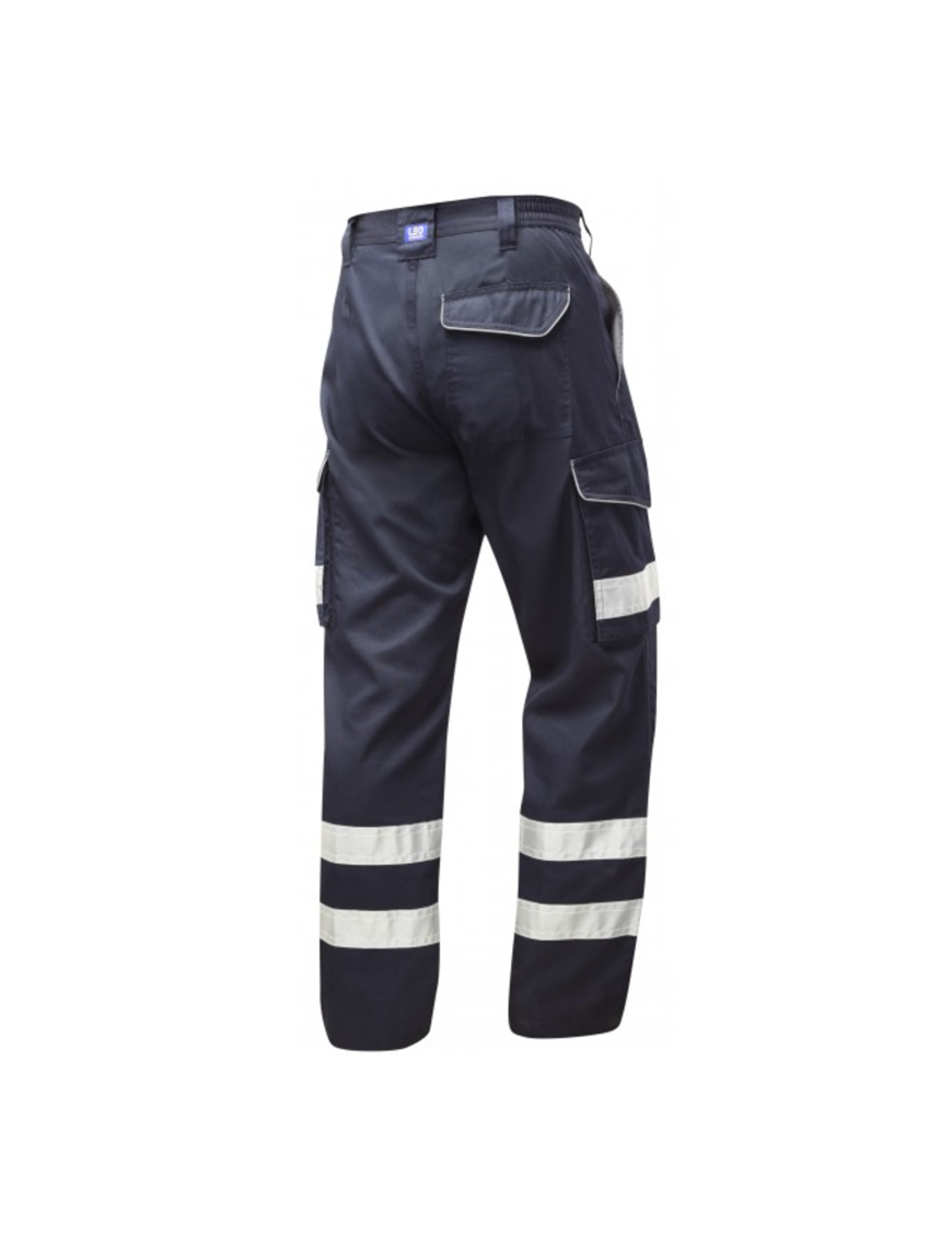 Leo Workwear - CT02 Ilfracombe Cargo Trousers - Navy - 2020ppe