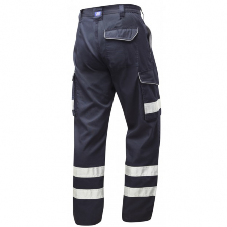Leo Workwear - CT02 Ilfracombe Cargo Trousers - Navy - 2020ppe