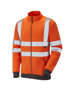 Leo Workwear - SS03 Libbaton Class 3 Track Top - Orange - 2020ppe